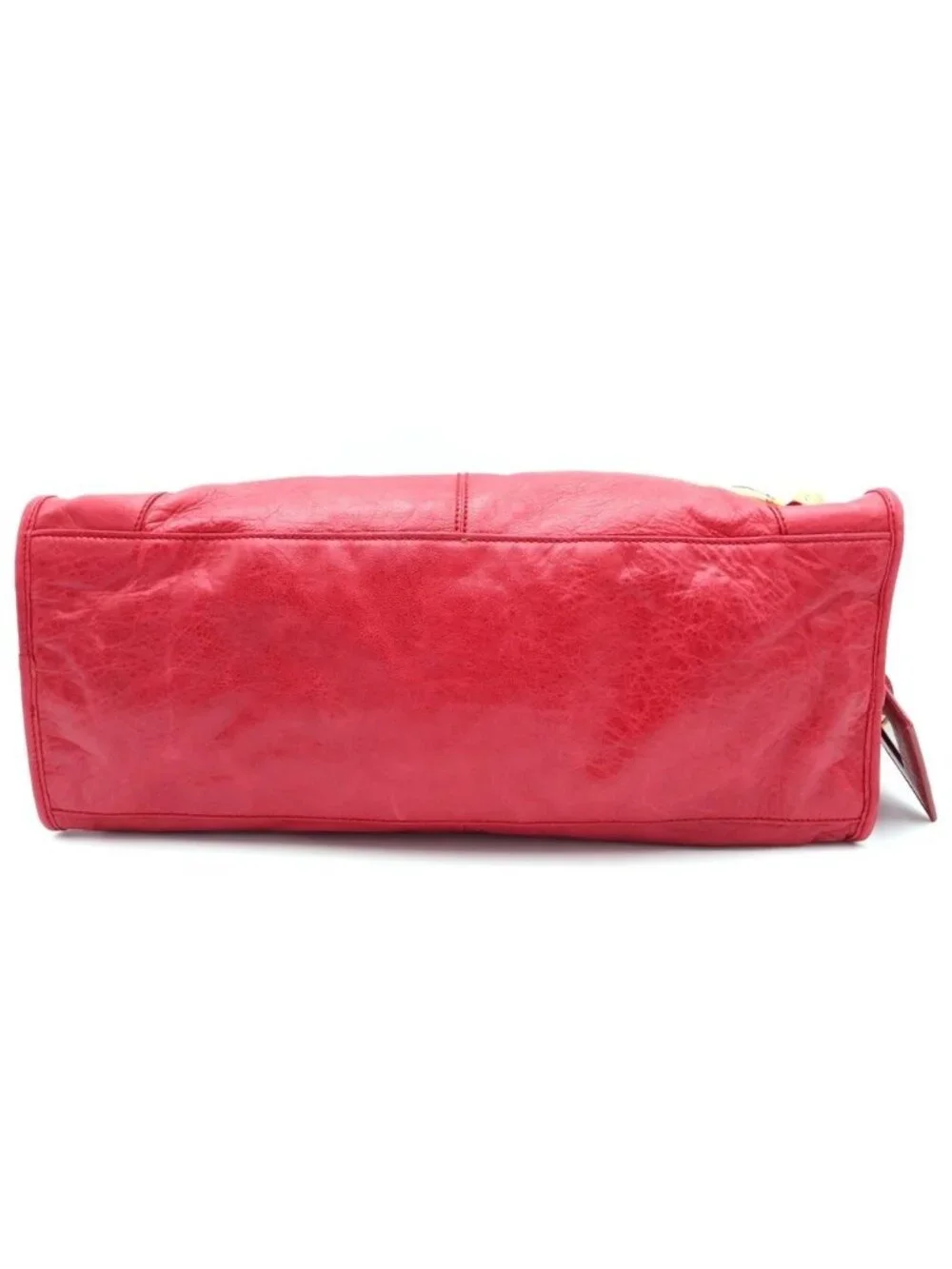 Balenciaga the Giant Part Time 2-Way Shoulder Bag Pink Red Leather Gold - Picture 4 of 7